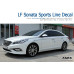 tuix sport line decal for hyundai lf sonata / i45 2014-15